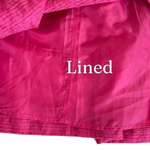 Nine West Fuchsia Shimmer Dress w/Pockets - Picture 5 of 11